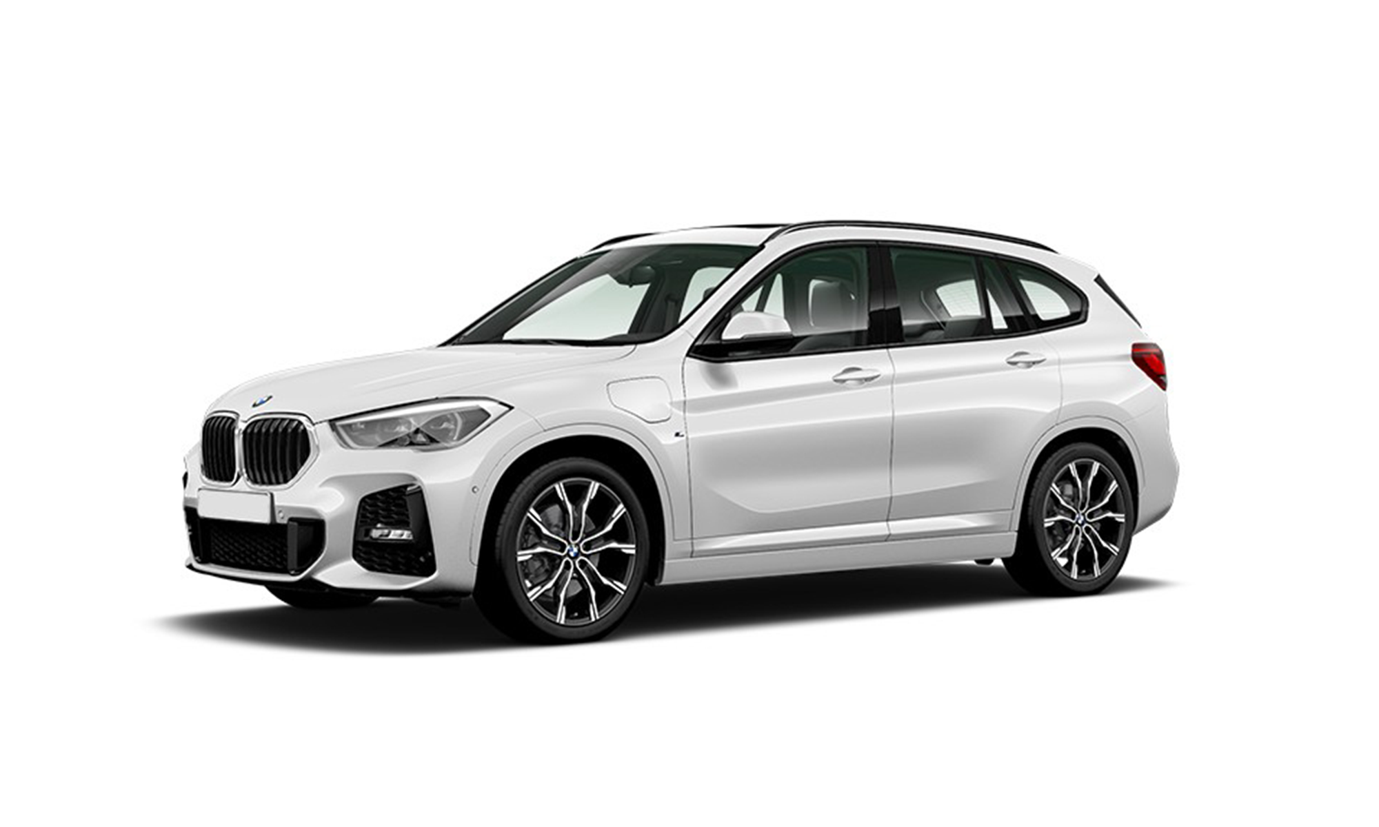 BMW X2 x Drive25e white background