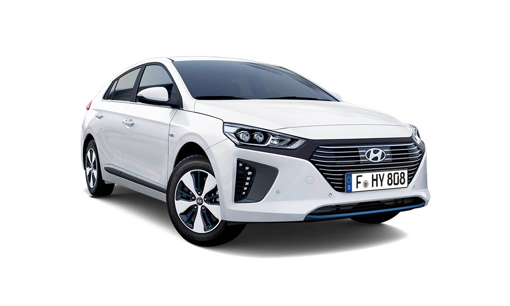 Ioniq phev white background 2