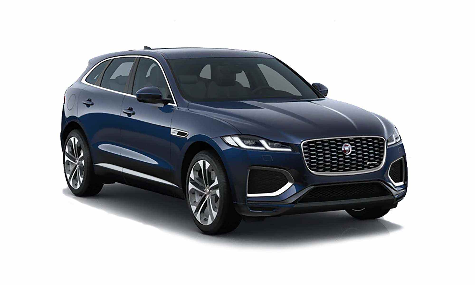 Jaguar F Pace White background