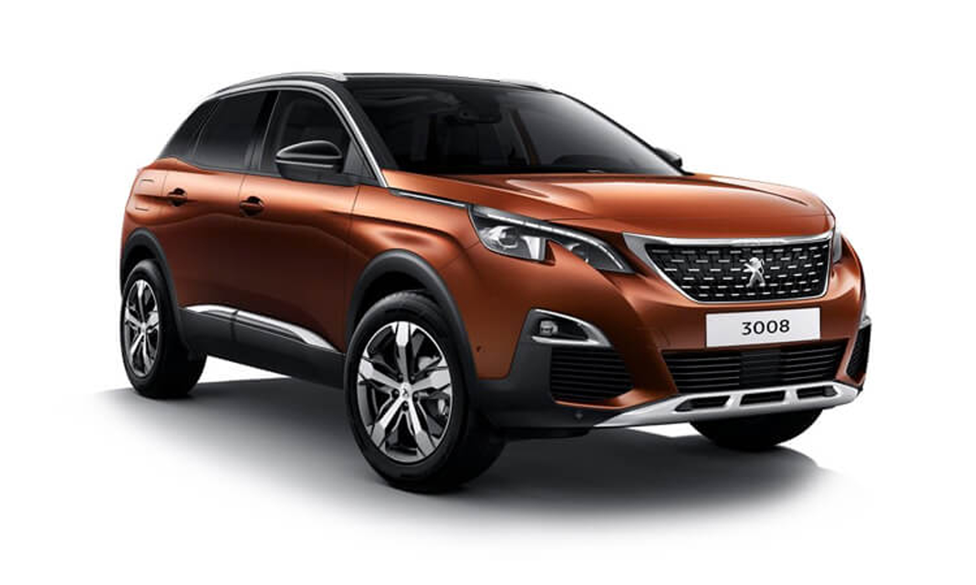 Peugeot 3008 Suv White Background