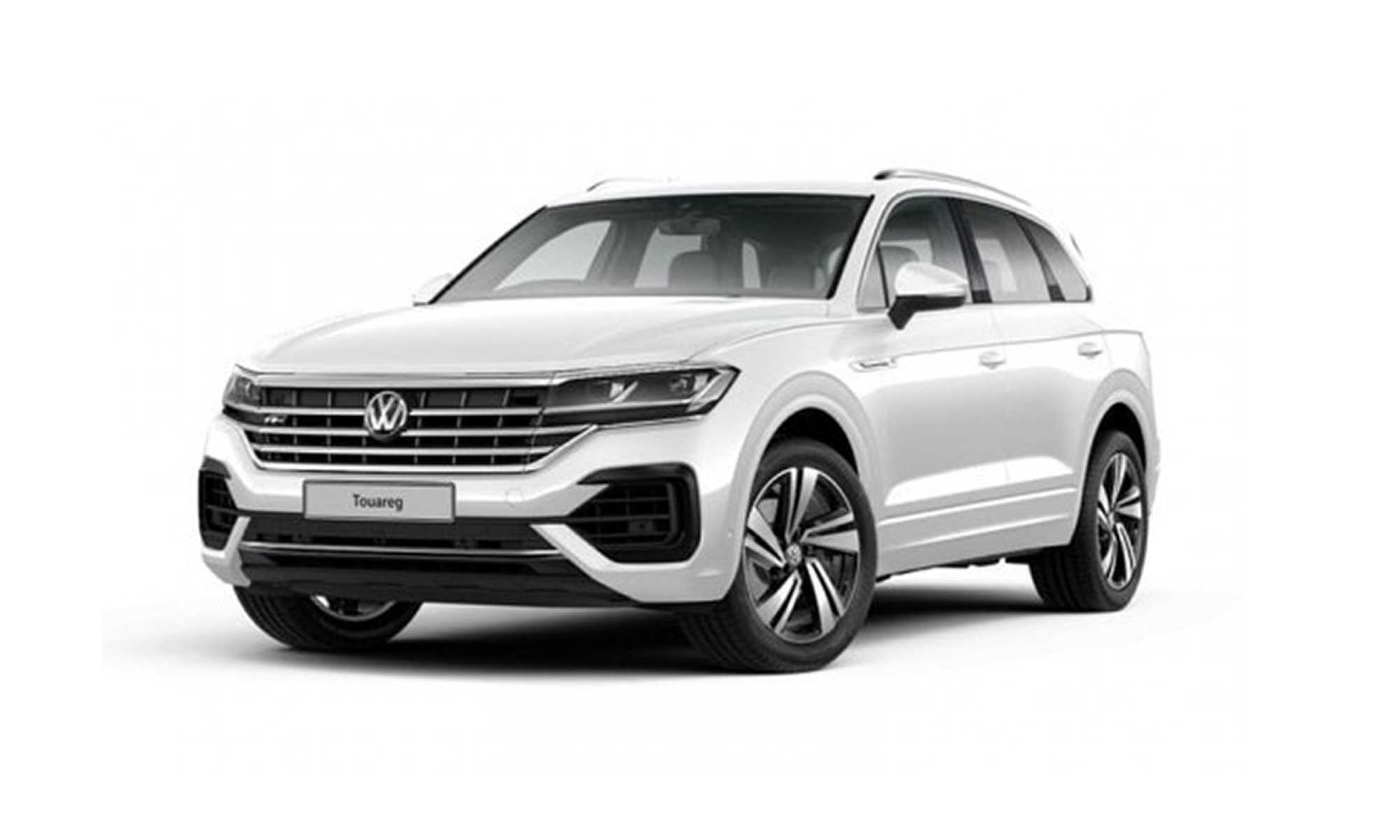 VW touareg ehybrid whitebackground