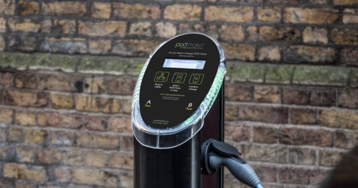 New additions to the Pod Point Network Pod Point