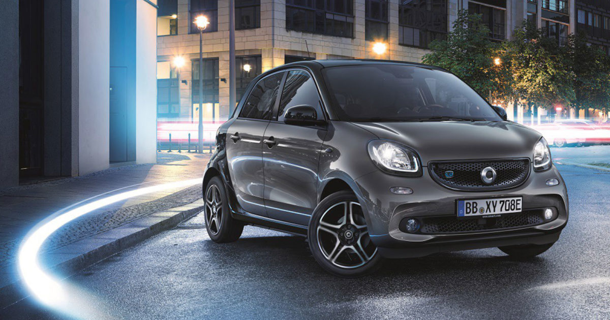 Smart forfour eq deals range