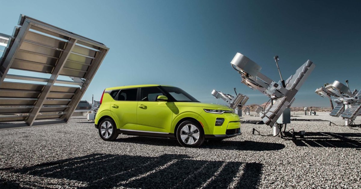 Kia soul deals ev charger type