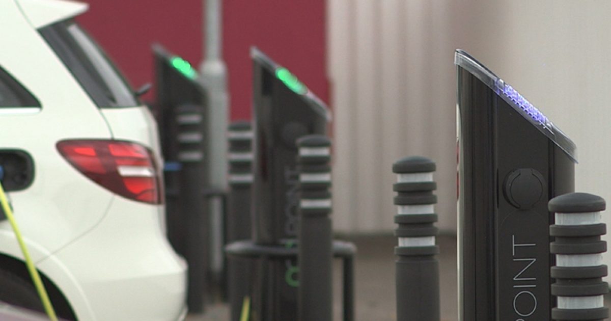 picture Southgate Car Park Bath 12 new charging bays at southgate