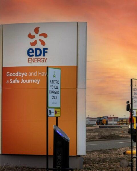 EDF and Pod Point partner to allow you to drive for less than 2.5p per mile.
