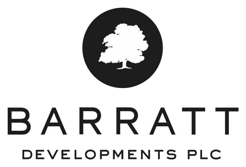 Barratt developments log bw
