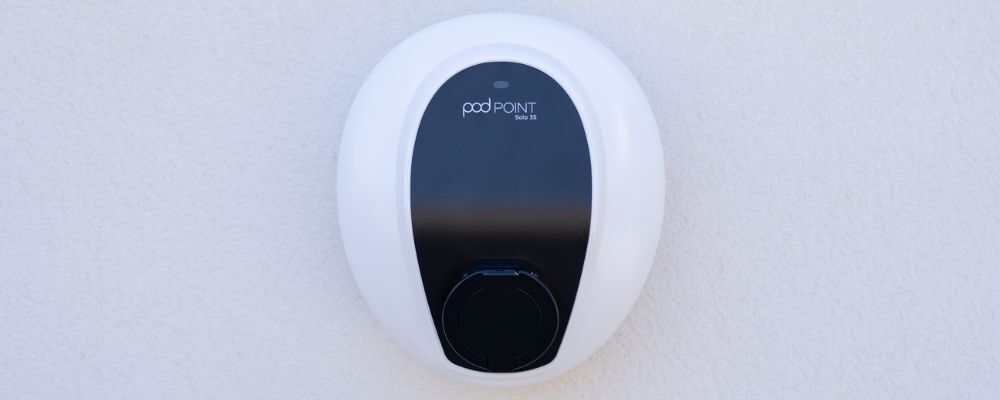 Pod Point Solo 3S EU home charging system in Spain