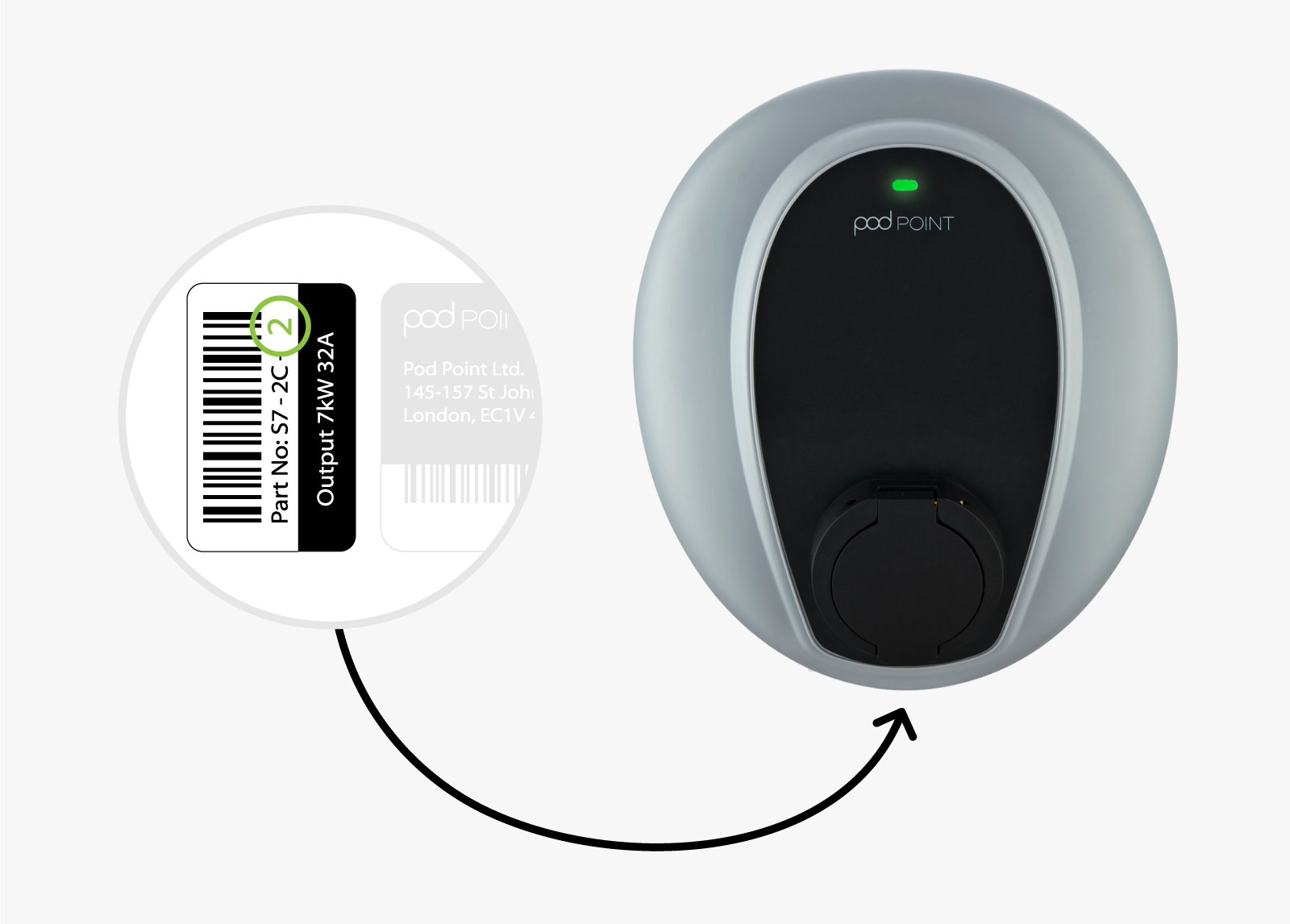 Solo Smart Charger - barcode