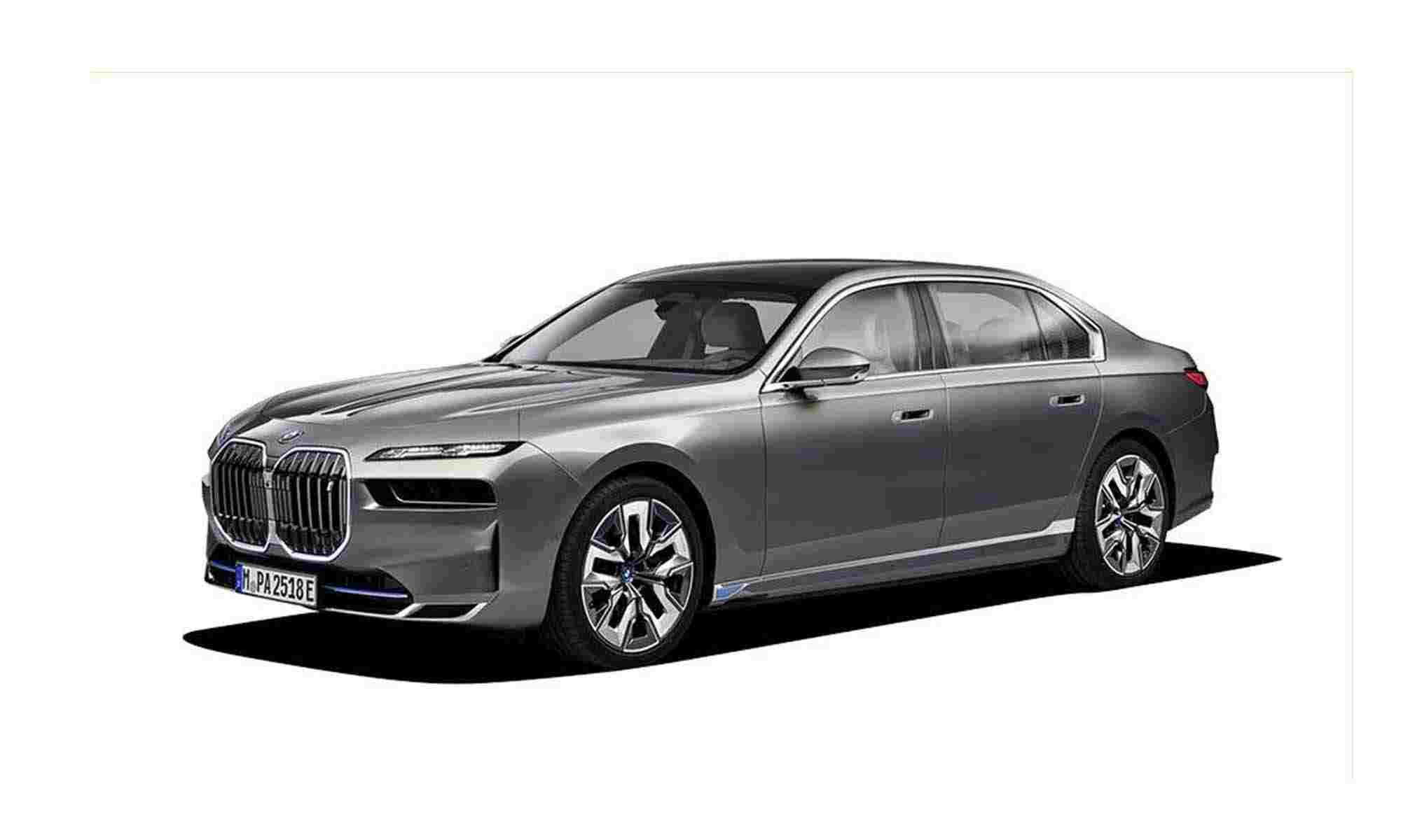 Bmw i7 white background 1