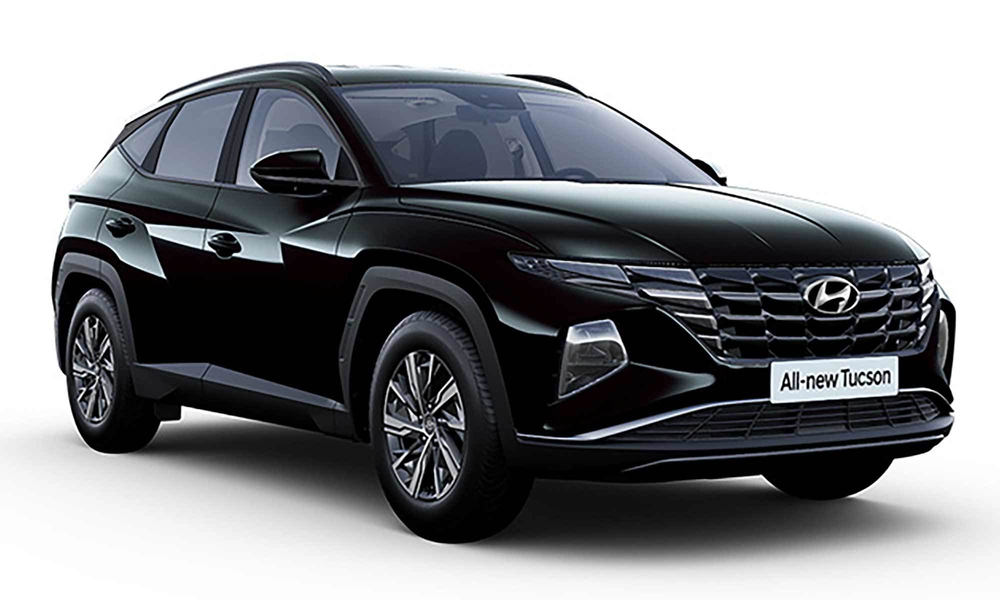 Hyundai Tucson White Backgroun Final Image