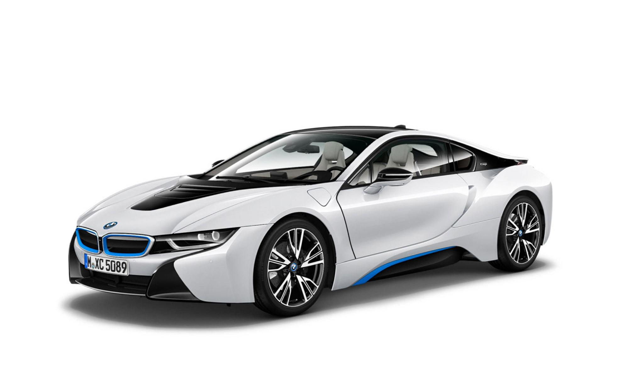 I8 Coupe White Background