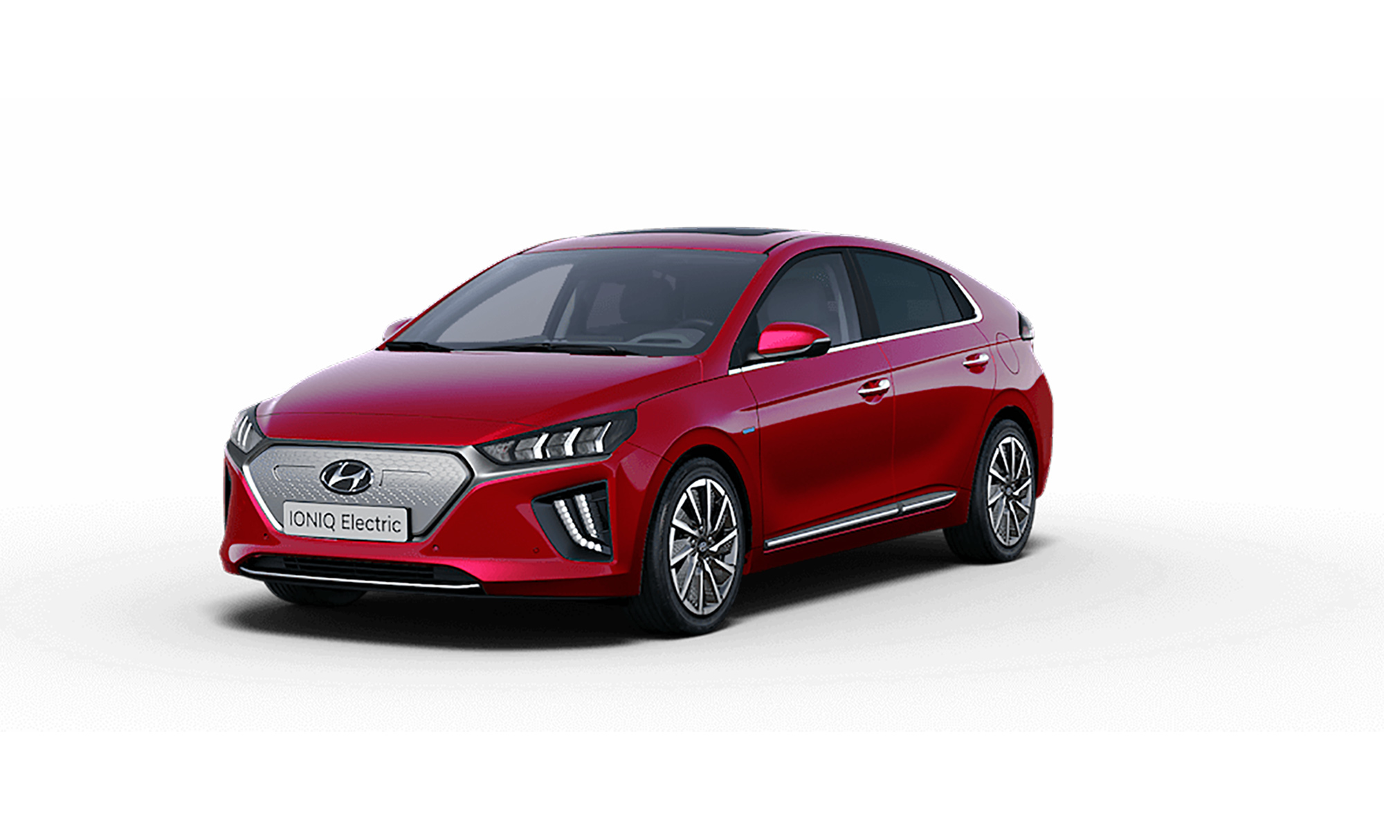 Ioniq Electric White Background