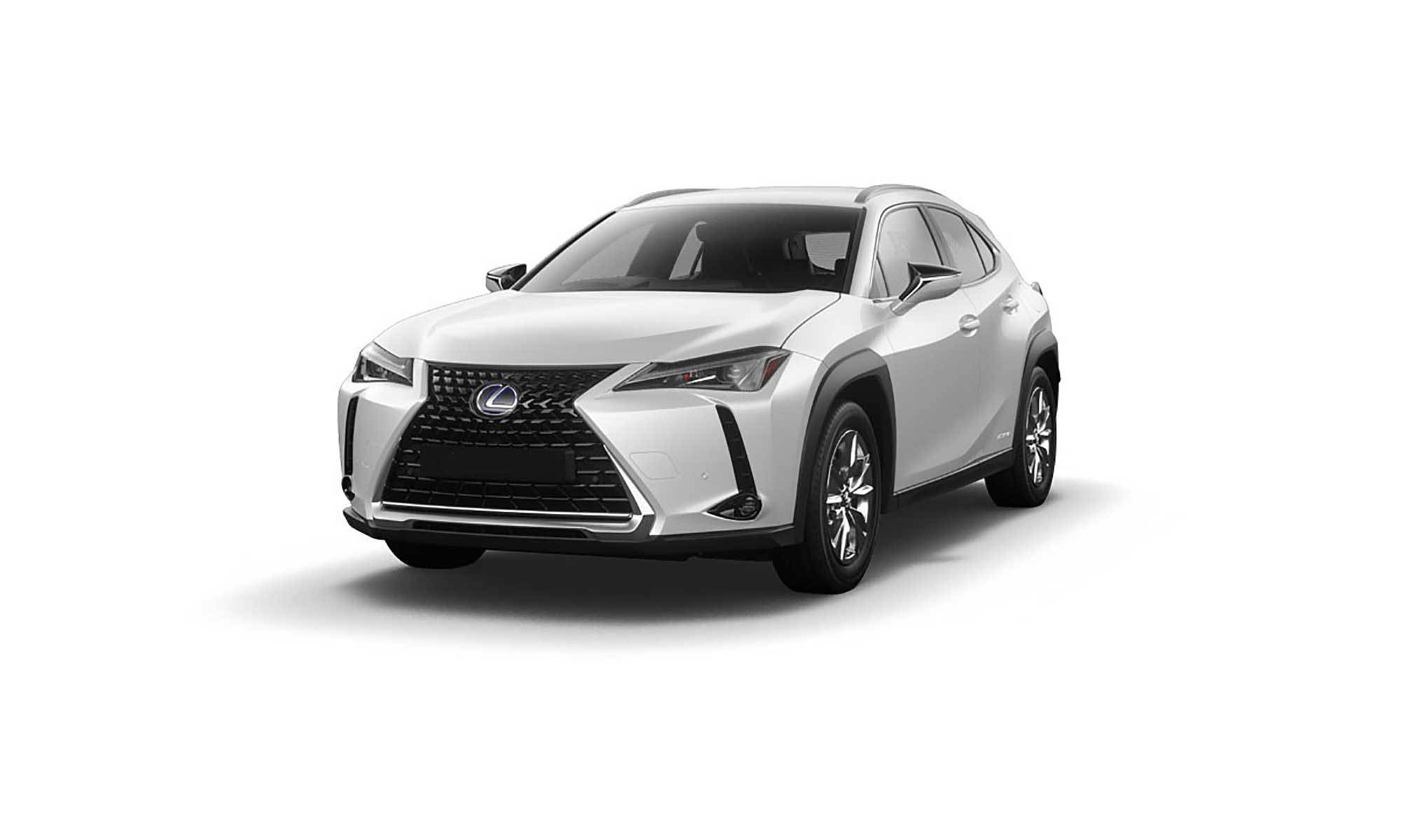 Lexus Ux 300E White Background