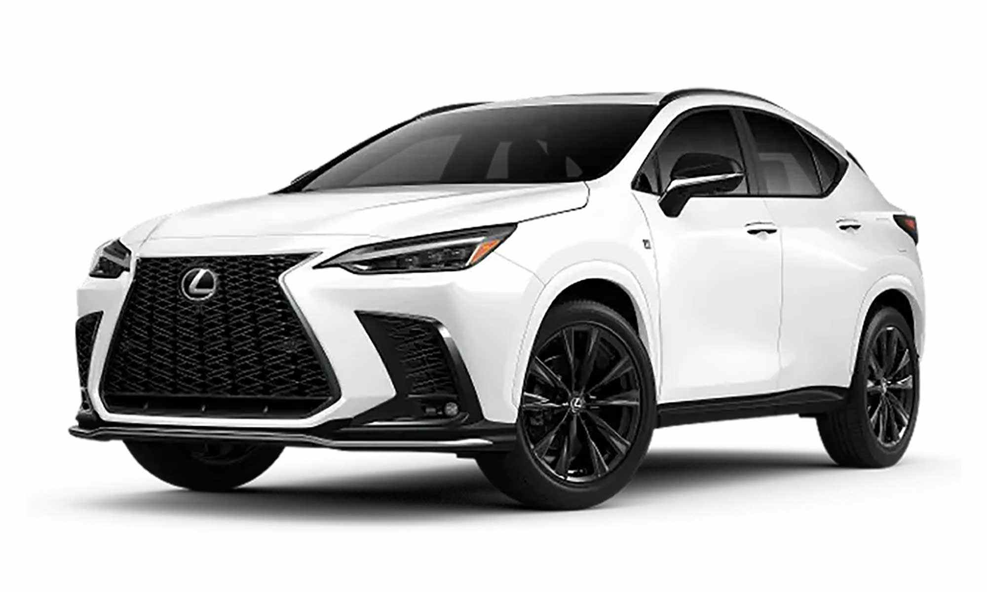 Lexus 22nx white background