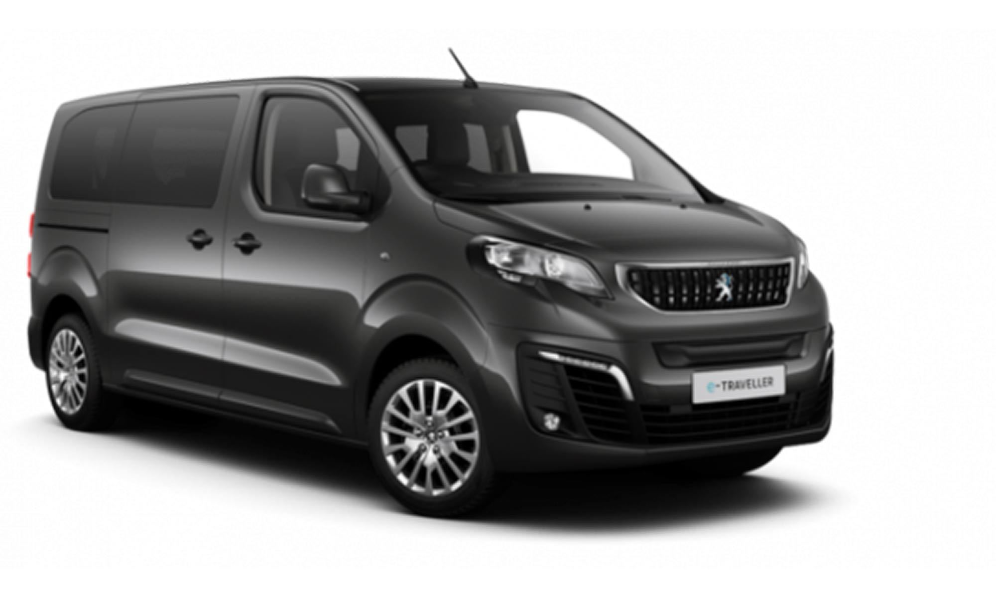 New Peugeot E Traveller Whitebackground