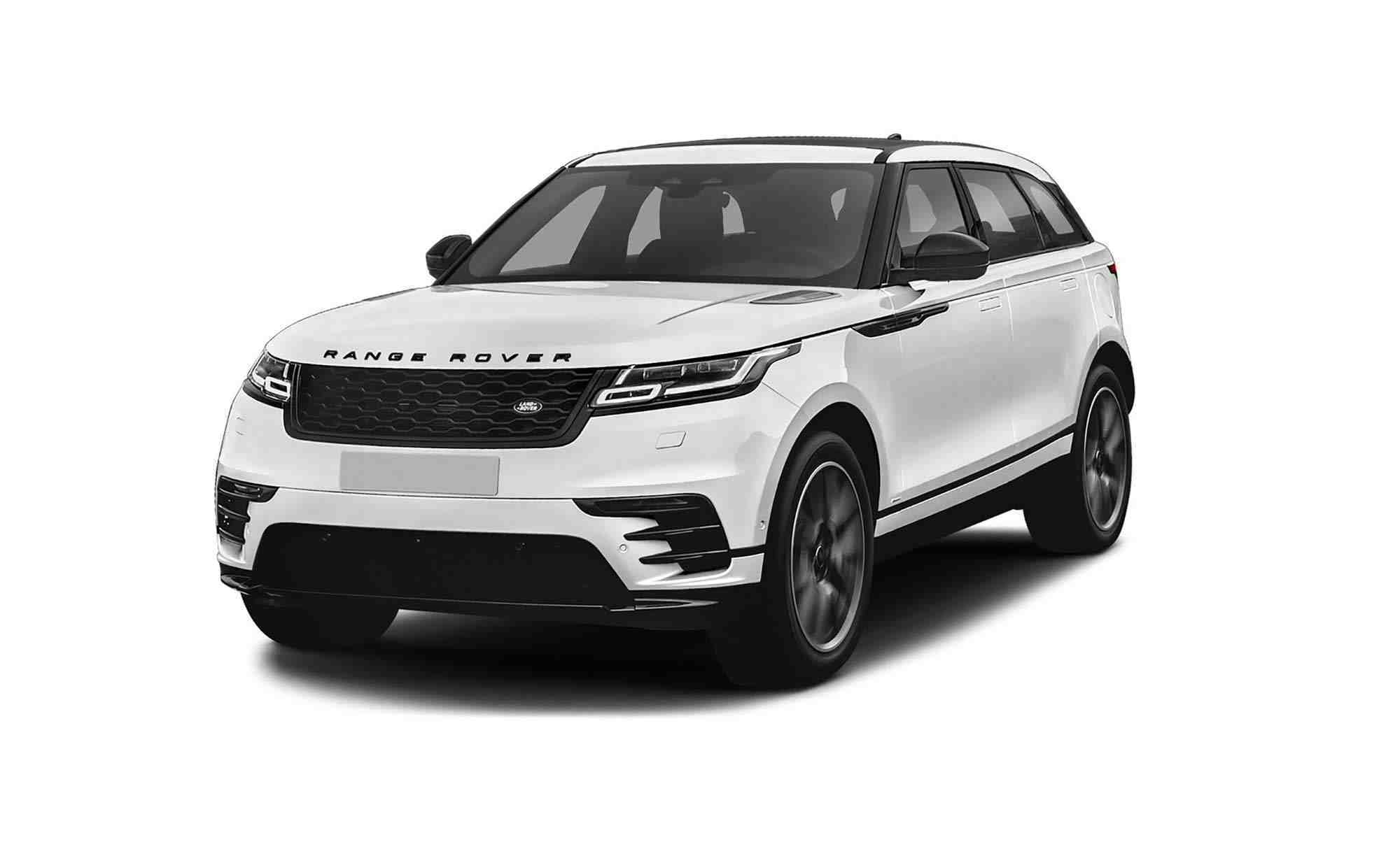 Range rover velar white background