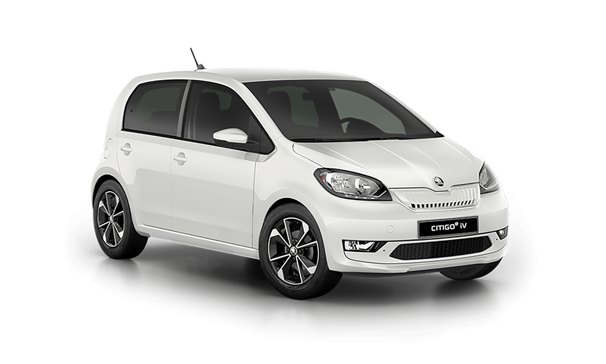 Skoda Citigoe Iv White Background