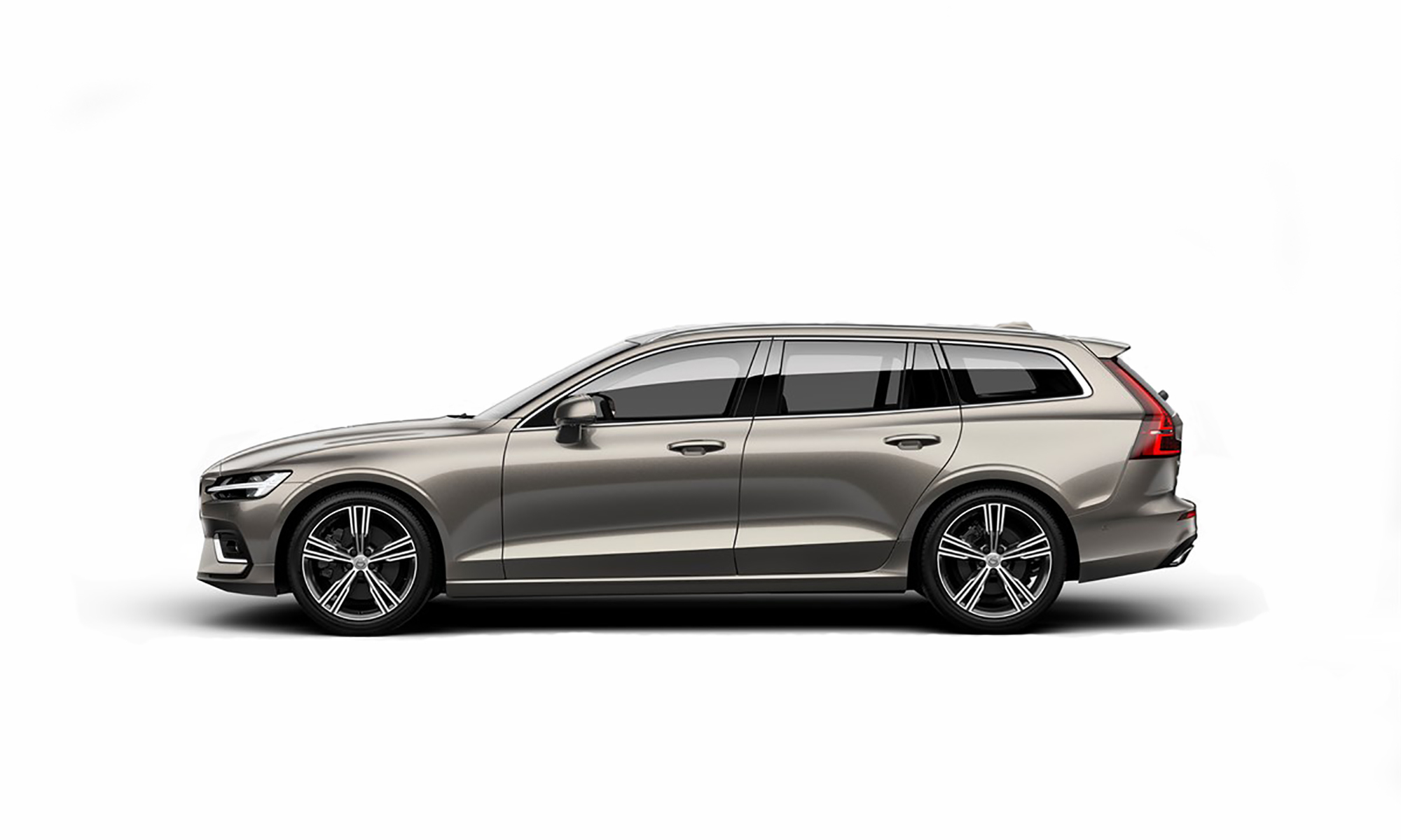 Volvo V60 2019 White Background